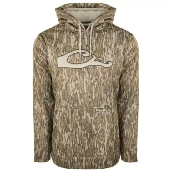 Drake Waterfowl Performance Logo Hoodie CHOOSE YOUR SIZE AND CAMO