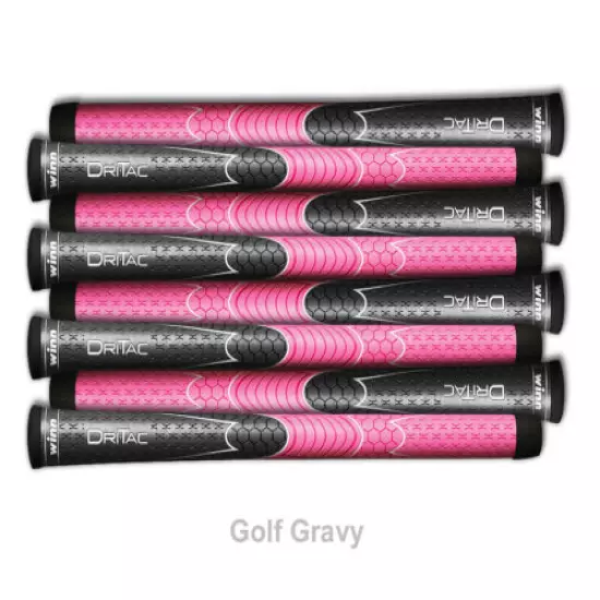 8 Winn Pink Dri Tac AVS Undersize Golf Grips 