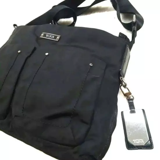 Tumi Men'S Shoulder Bag Black Business Unisex