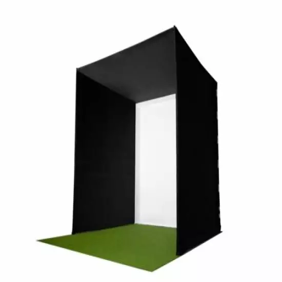 SIMBOX Golf Simulator Enclosure - 3.6 w x 2.5h x 1.5d - Pop up golf simulator 