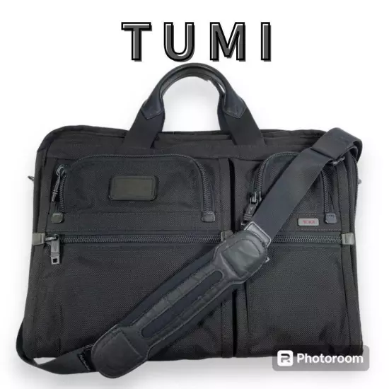 Tumi Business Bag/2Way/Pc Storage Possible/Black/26114Dh