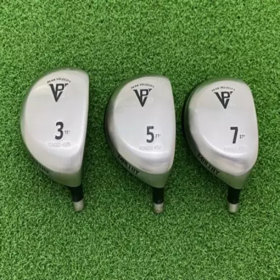 Maltby Golf Peak Velocity PV 82 Forged 3 5 7 WOOD SET (HEADS ONLY) Right Handed