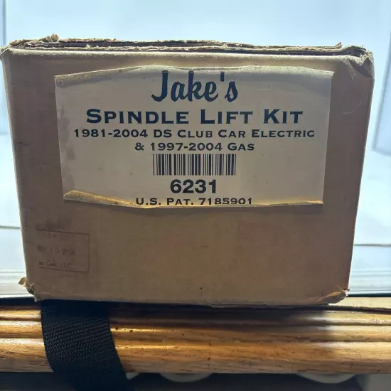 Jake’s Spindle Lift Kit 1981-2004 DS Club Car Electric & 97-2004 Gas. Read