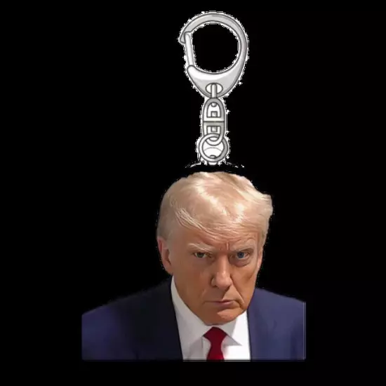 Trump Keychain | Patriotic Accessory | Political Souvenir