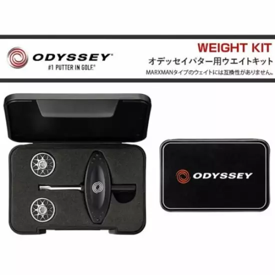 [ Genuine ] ODYSSEY Putter Golf Club Weight Kit With Case For MARXMAN Fit Sports