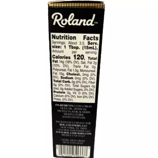 3 Pack Roland Black Truffle Oil 1.85 oz each