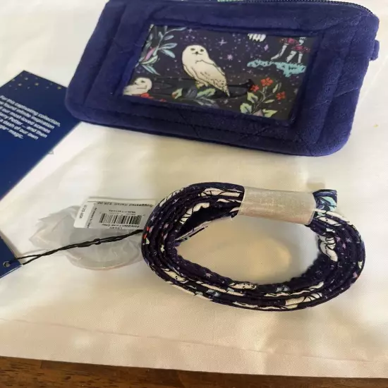 Harry Potter Forbidden Forest Zip ID Case WITH Lanyard. Retail $30 + $25. NIB