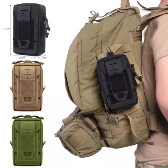 Tactical Molle Pouch Waist Bag Purse Phone Case Backpack EDC Tool Storage Pack