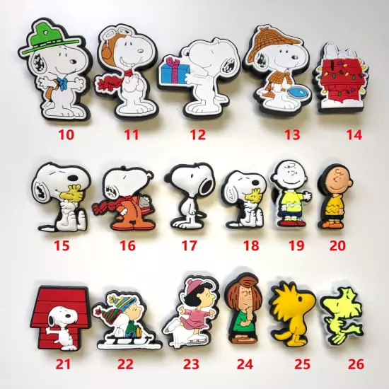 2024 Shoe Charms Compatible for Crocs and Sneaker (Snoopy)