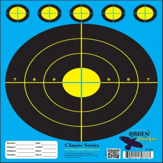 "155" Range Shooting Pistol / Rifle TARGETS! ASSORTED COLORS! HOT!! [D:08]