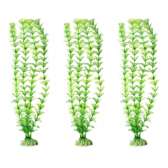 Green Aquarium Plants Water Grass Ornament Plant Fish Tank Plastic Decoration