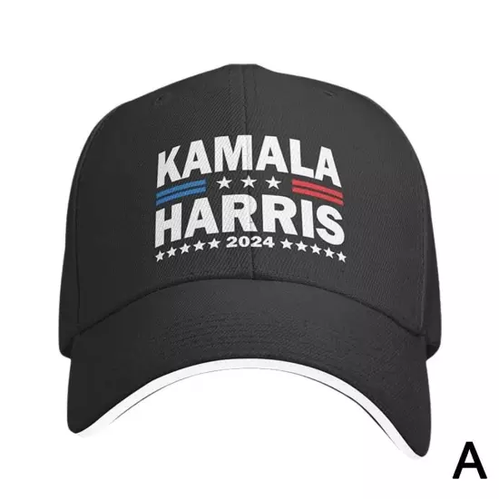 Kamala Harris 2024 Hat Trucker Hat Breathable Peaked Cap Adjustable for Unisex-