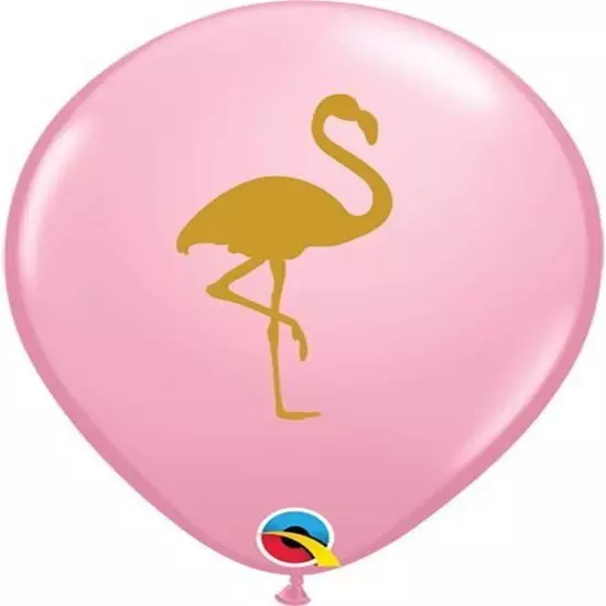 Qualatex Flamingo Pink Round Latex Balloons