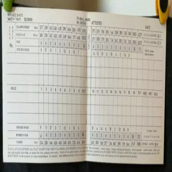  Rare! Circle R Resort & Castle Creek CC, Escondido, CA Golf Scorecards!