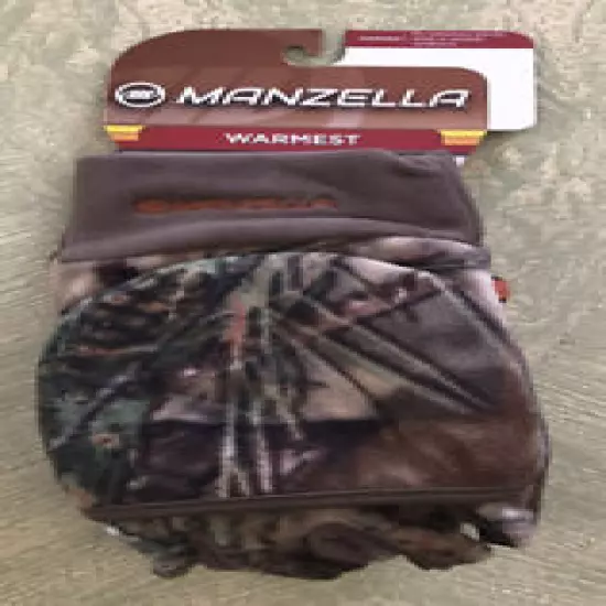 New Manzella Hunter Convertible Camo Gloves LG