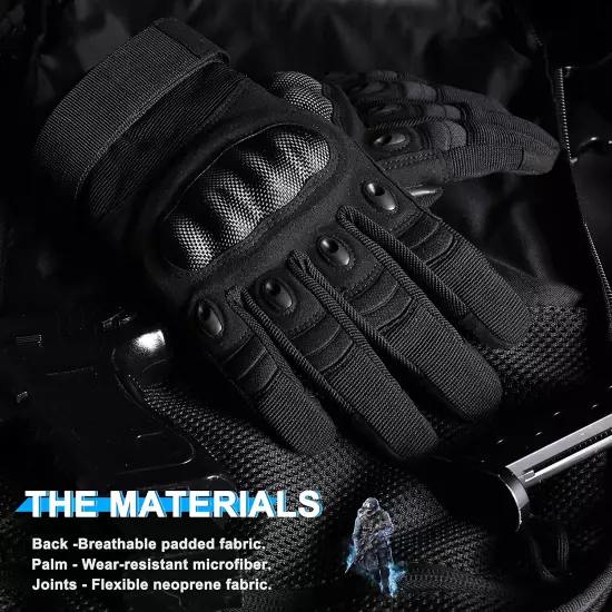 Tactical Gloves for Men Touchscreen Airsoft Paintball Motorcycle Gloves