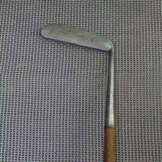 Antique Vintage Wood Shaft Gene Sarazen Extra Long Thin Pencil Hosel Putter