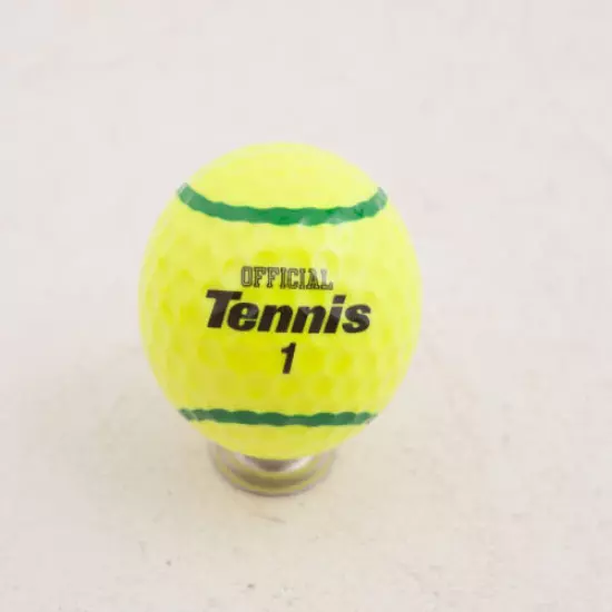 Raven 332 Powell Official Tennis 1 Promotional Golf Ball (B1C) Neon Yellow Green