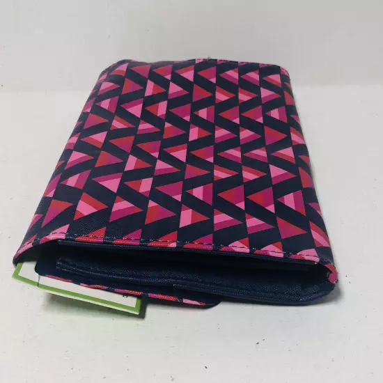 Travel Organizer Blue Pink Snap Closure Documents Papers C Wonder Limited NEW!