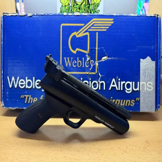 Webley & Scott Beeman Tempest Air Gun Pistol .22 Caliber