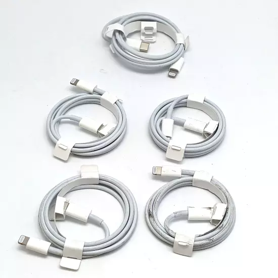 Apple USB-C to Lightning Charging Cables, Various Lengths Lot of 35