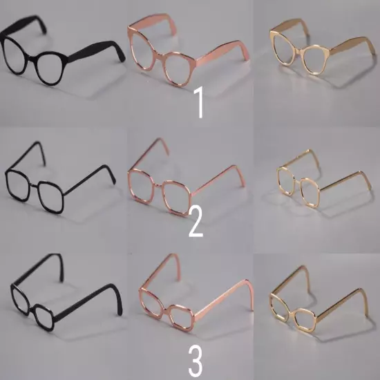 1/6 Scale Miniatue Glasses Frame for Fashion Dolls/fashion royalty/Action figure