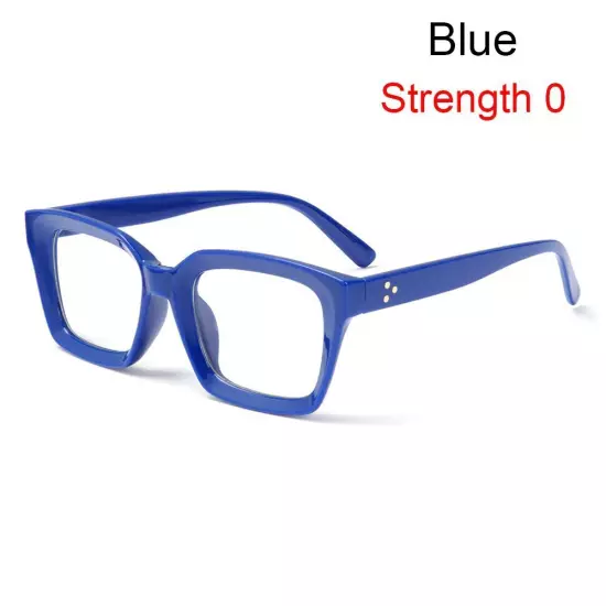 Square Oversized Reading Glasses Presbyopia Eyeglasses Large Frame