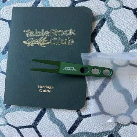 SCOTTY CAMERON TCC TABLE ROCK GOLF CLUB PIVOT TOOL & YARDAGE GUIDE CLASSIC 