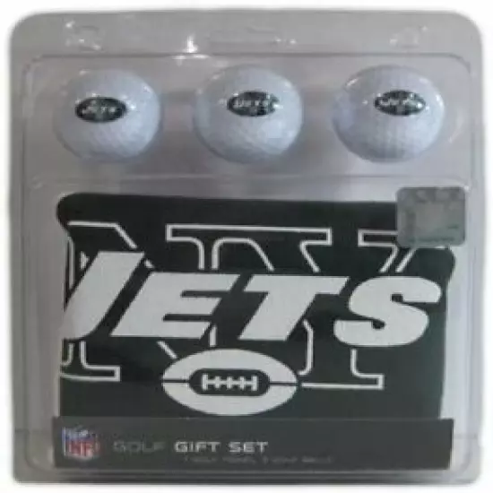 New York Jets Golf Balls & Towel Gift Set