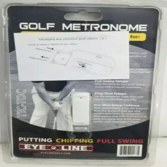 Eyeline Golf Metronome - Tour Edition Tic-Toc Putting Chipping Full Swing 