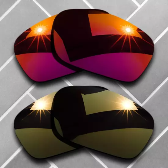 Polarized Replacement lenses for-Oakley Fuel Cell OO9096 Anti-Scratch Choices US