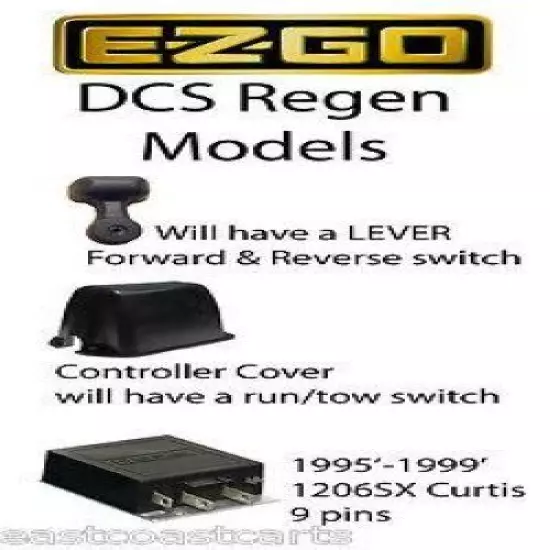 EZGO DCS or PDS Golf Cart # 4 Gauge 600 volt Cable Set 