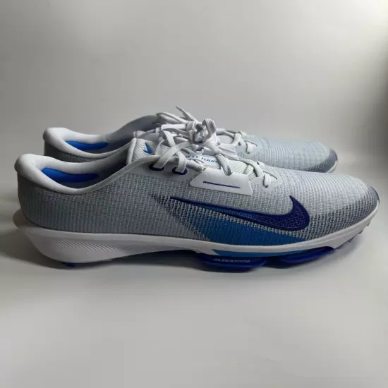 Nike Mens 13 Air Zoom Infinity Tour 2 Golf Shoes (Wide) Grey/Blue FD0218-001 NEW