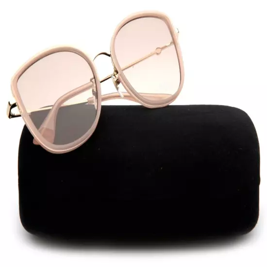 NEW GUCCI GG 0606SK 004 NUDE SUNGLASSES 56-19-145mm B50 Italy