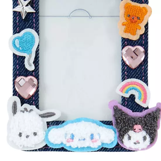 Sanrio Characters Pass Holder "Denim Patch" 2024 Autumn JP Limited Original