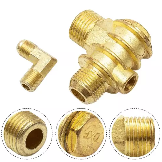 Replacement Check Valve Brass Male-Threaded Air Compressors High quality