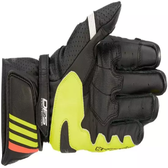 Alpinestars GP plus biker racing leather gloves biker safety leather gloves.