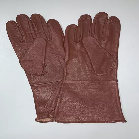 Genuine Leather Medieval Long Cuff Gloves, Made With Original Sheep Skin Leather