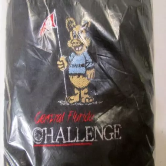 New Unopened Central Florida Challenge Golf Towel & Key Fob