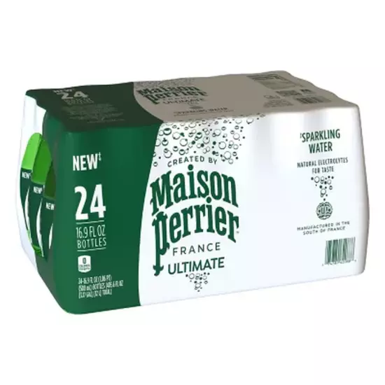 Maison Perrier Sparkling Water 16.9 Fl. Oz., 24 Pk.