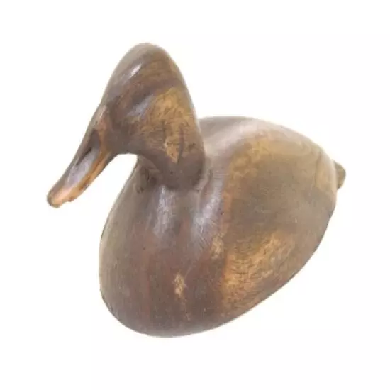 Vintage Wood Duck Decoy Decoration 5.75" 