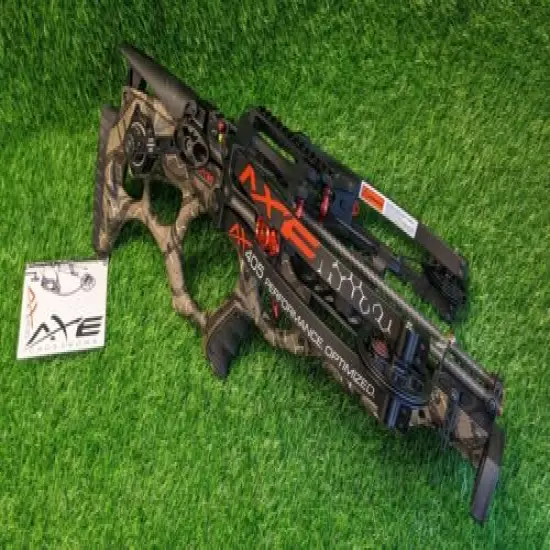 Axe Crossbows AX405, Multi-Pattern Camo, 405 FPS, w/ Illum. Scope - AX40001