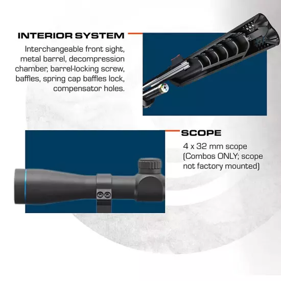 STOEGER XM1 .22 Realtree Edge Air Gun Combo with 4x32 Scope (30342)