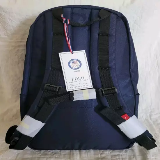 POLO RALPH LAUREN Team USA 2020 Summer Olympics Backpack Bag Red White Blue NWT