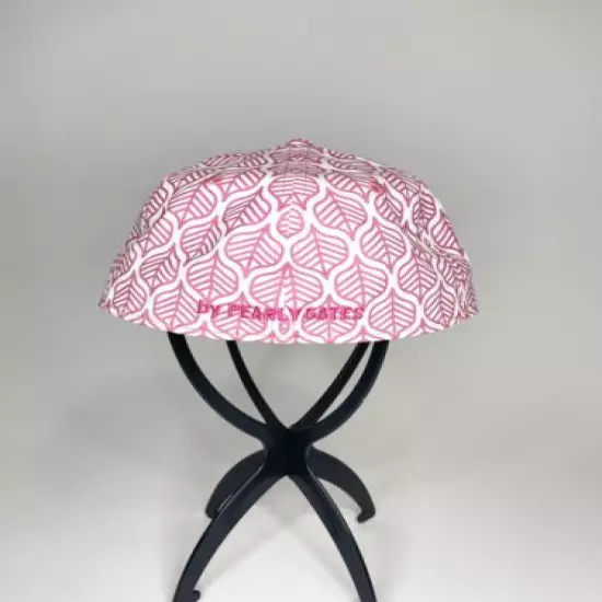 Jack Bunny Pearly Gates Cap Pink Print One Size Fits Most.