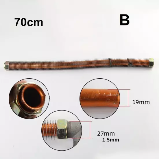 Reliable Screw Connection Exhaust Pipe Suitable for High Pressure Pump Heads