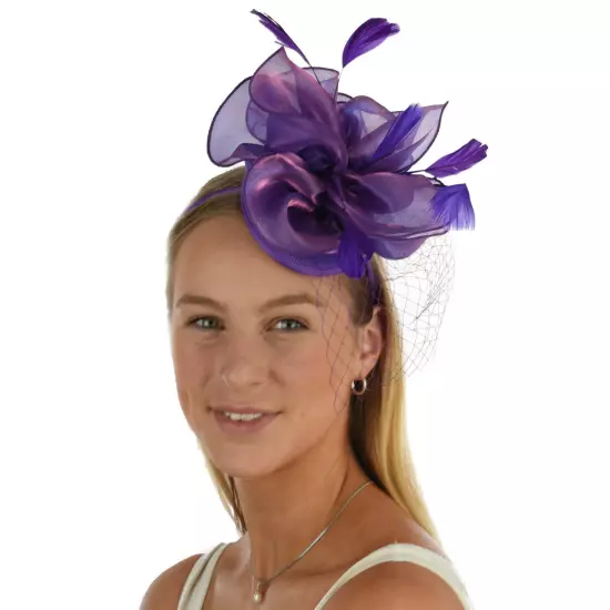 Melbourne Cup Spring Races Racing Carnival Headband Clip Hatinator Fascinator