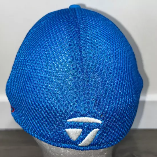 Taylormade Fitted Hat Cap Tour Preferred SLDR Golf Blue Stitched Logo AFlex S/M