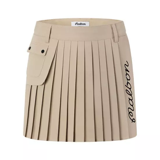 MALBON Clothing Women's Summer Pleatedskirt Sports fashion Golf short skirt