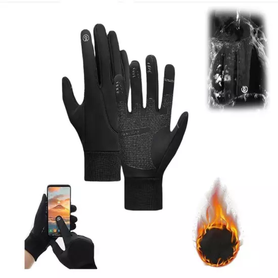 Dodorado Gloves, Premium Thermo Gloves, Unisex Winter Warm Touch Screen Gloves